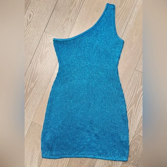 Asta Resort Sofia Mini Dress in Saphire - Picture 5 of 12